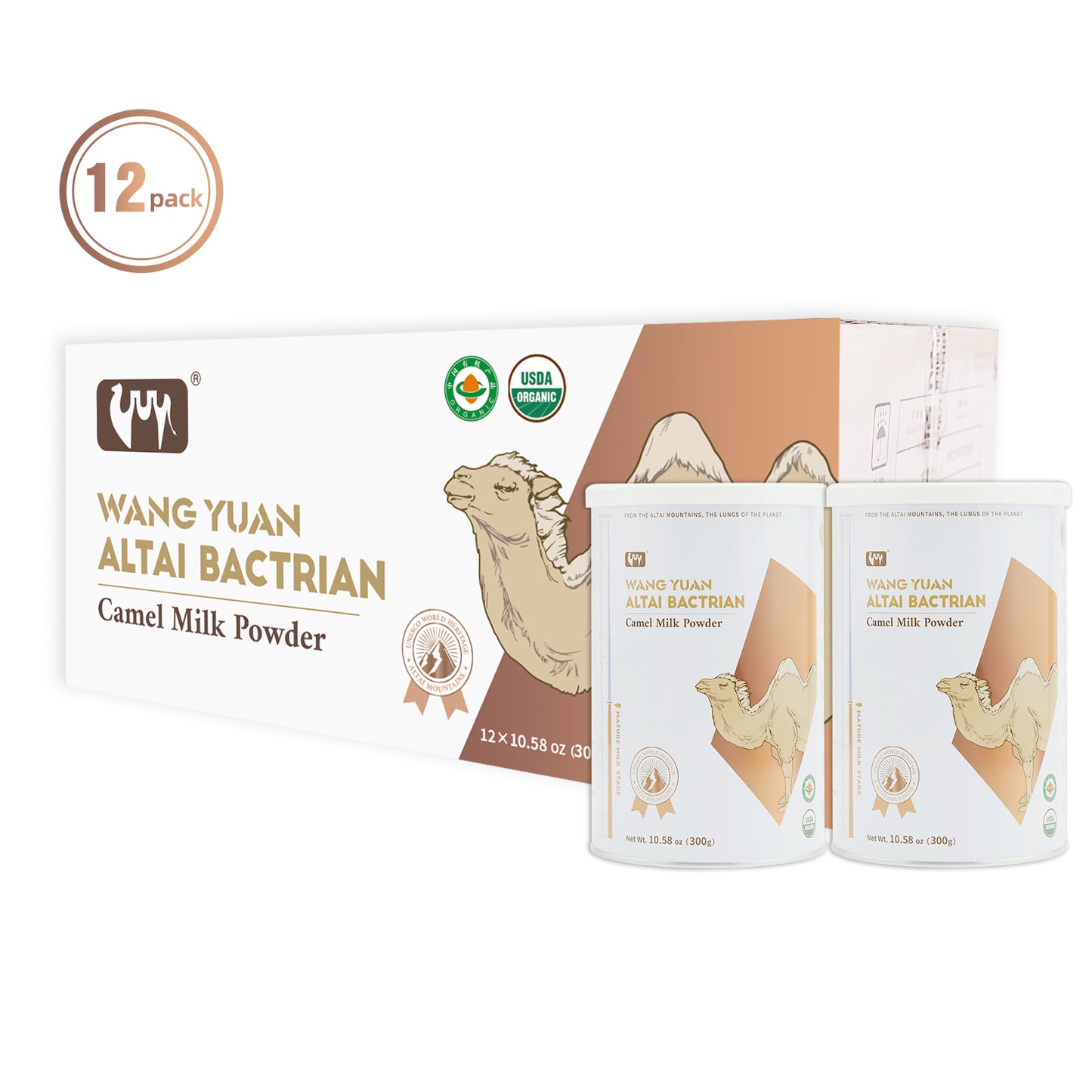 WANG YUAN ALTAI BACTRIAN Camel Milk Powder-Mature Milk