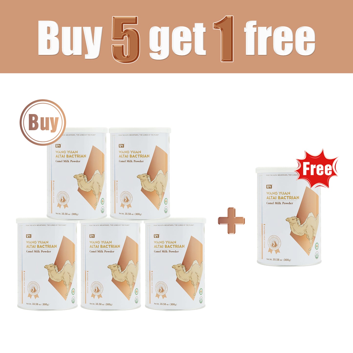 WANG YUAN ALTAI BACTRIAN Camel Milk Powder-Mature Milk